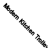 Modern Kitchen Trolley 1 Drawer 1 Cabinet Racks White Rubberwood Castors Lugo